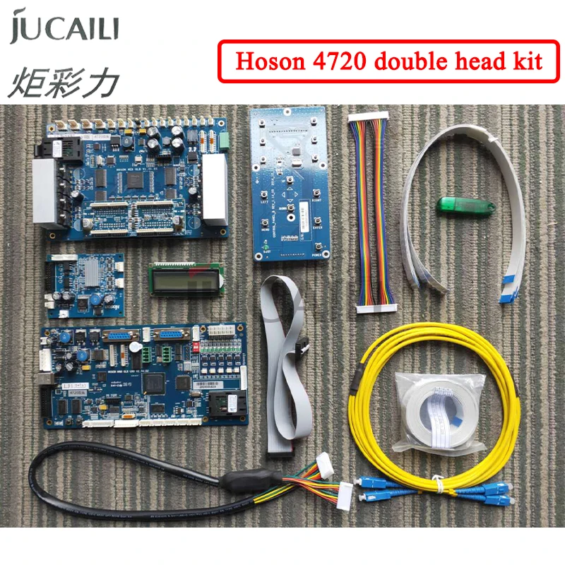 Jucaili 1 комплект Hoson Двойная Головка Комплект платы для Epson 4720 печатающая головка