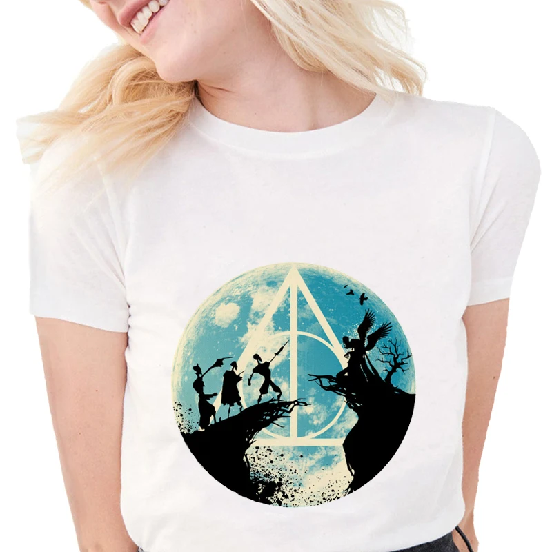 Новые летние модные футболки с изображением сказочных героев Три брата женские