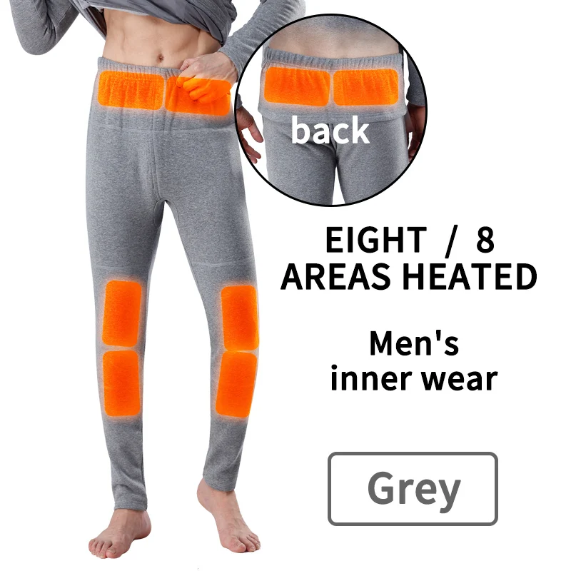 Winter Heated Pants Outdoor Hiking Warm Slim USB Trekking Skiing Electric Thermal Pants Trousers Women Men Heating Pants