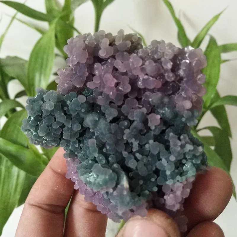 Натуральный камень кристаллы винограда агат красивый для украшения дома оптовая