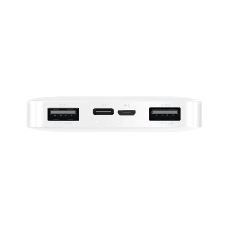 Внешний аккумулятор Xiaomi Redmi Fast Power Bank 10000 мАч белый Type C USB Ax2 зарядка малым током