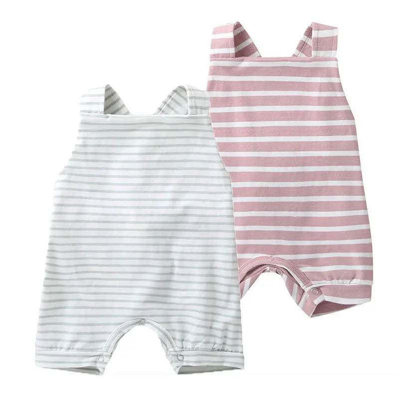 Elvesnest детские комбинезоны для девочек модная полосатая детская одежда хлопковая