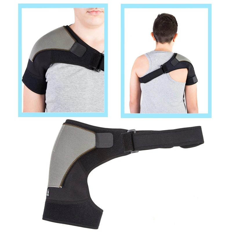 1Pcs Shoulder Brace Adjustable Support With Pressure Pad For Injury Prevention Sprain Soreness Tendinitis | Дом и сад