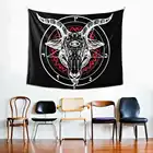 С изображением Сатанинского козла Baphomet Lucifer сатана гобелен Boho Декор одеяло занавеска Настенный декор полиэстер Домашний Декор Новинка Tapiz Pared