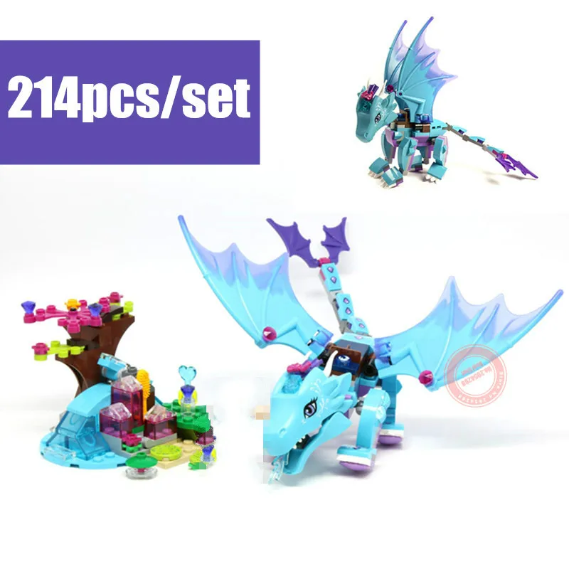 Новая серия сказочных драконов для девочек фигурки эльфов друзей строительные