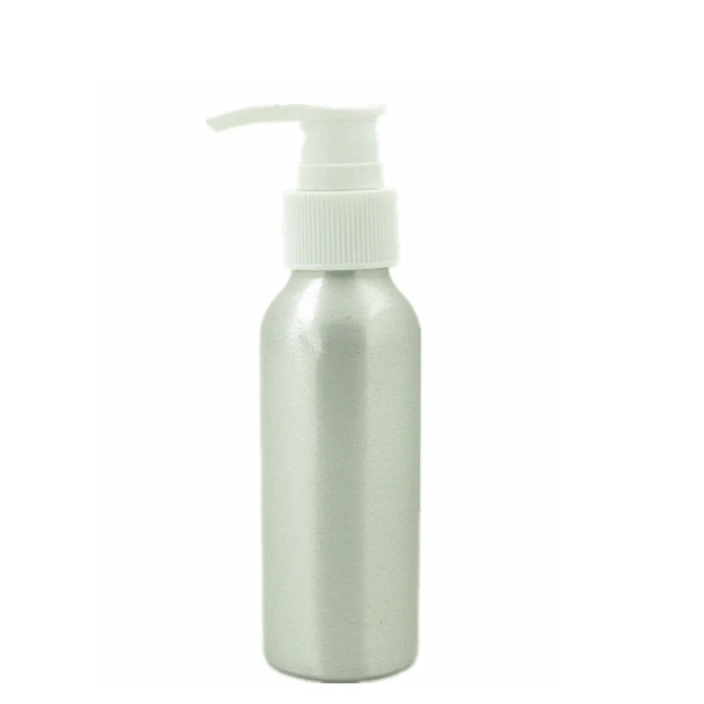 Круглые Пустые алюминиевые бутылки 5 унций/150 мл серебристая металлическая