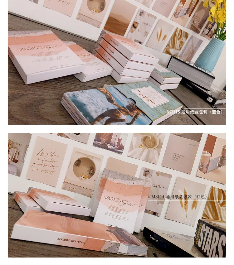 50pcs Vintage Flower Aesthetic Pictures Wall Collage Kits Antique Floral Botanical Educational Mushroom Art Home Decor - купить по