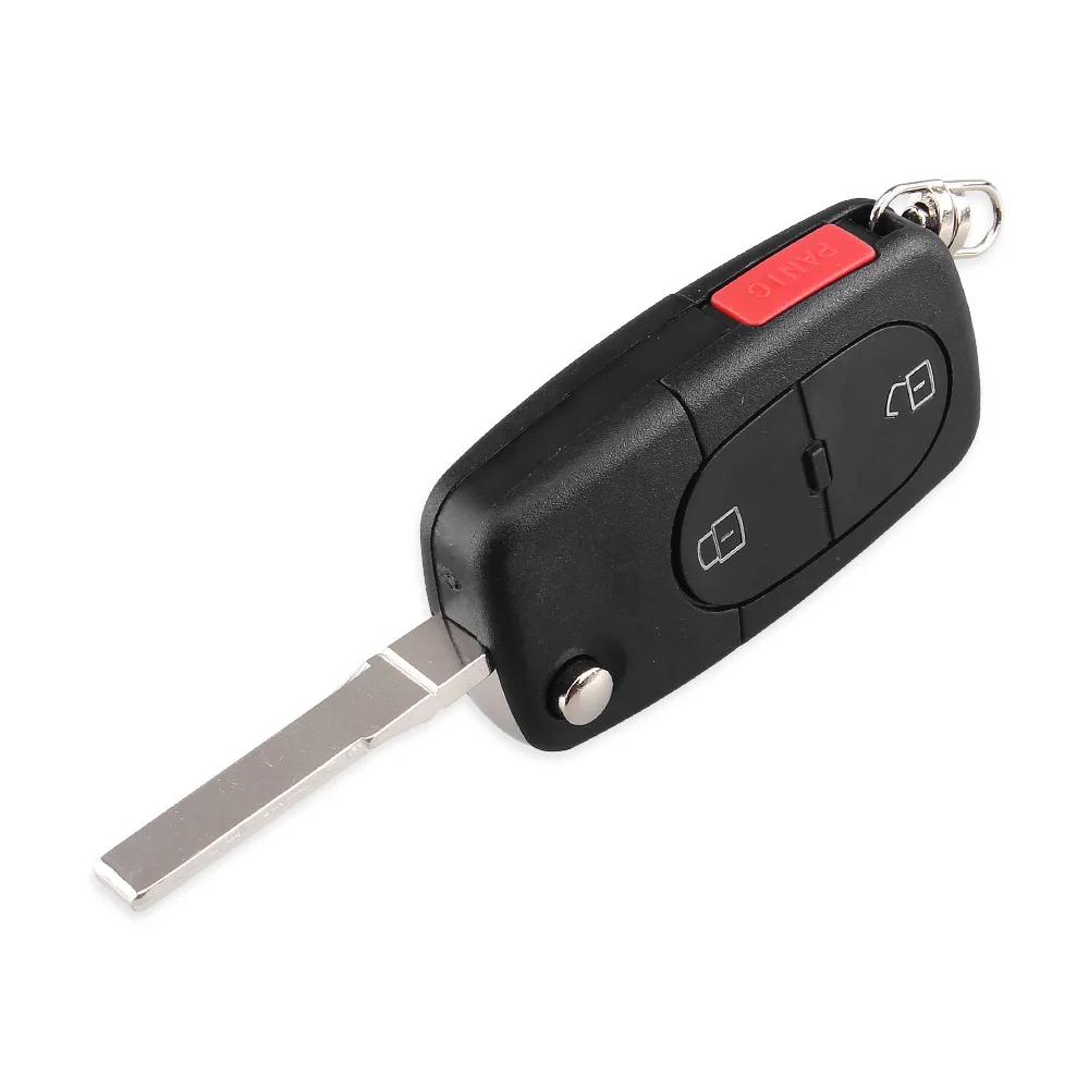 KEYYOU флип корпус автомобильного ключа дистанционного управления для Audi A2 A3 A4 A6