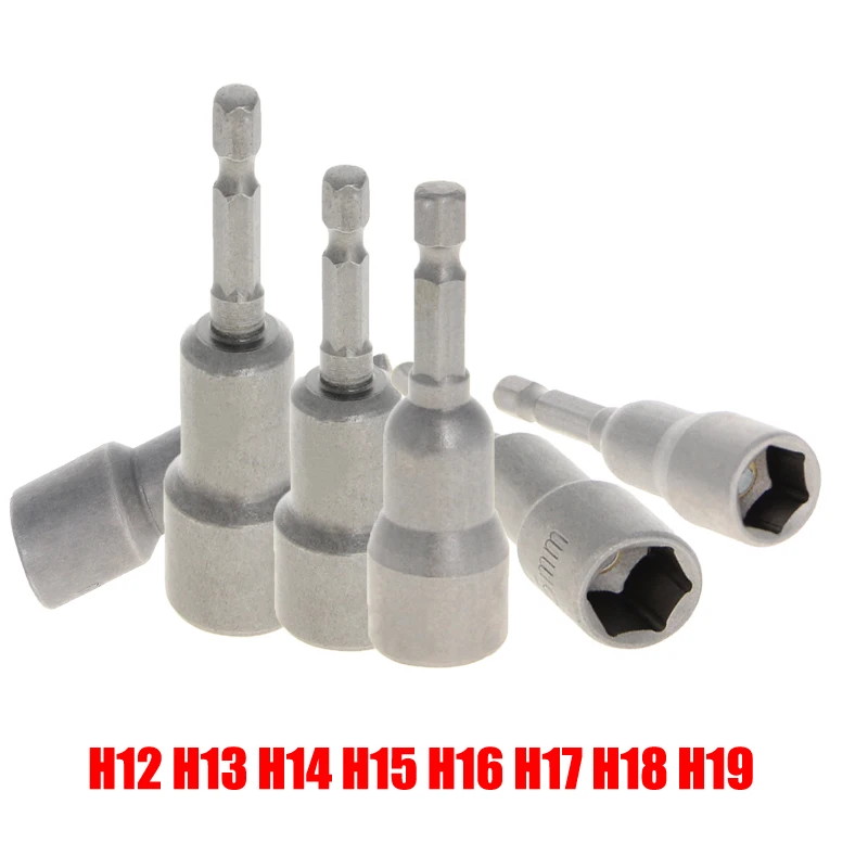 

1 шт., ударная гайка с шестигранным углублением, 65 мм, H12/13/14/15/16/17/18/19 мм