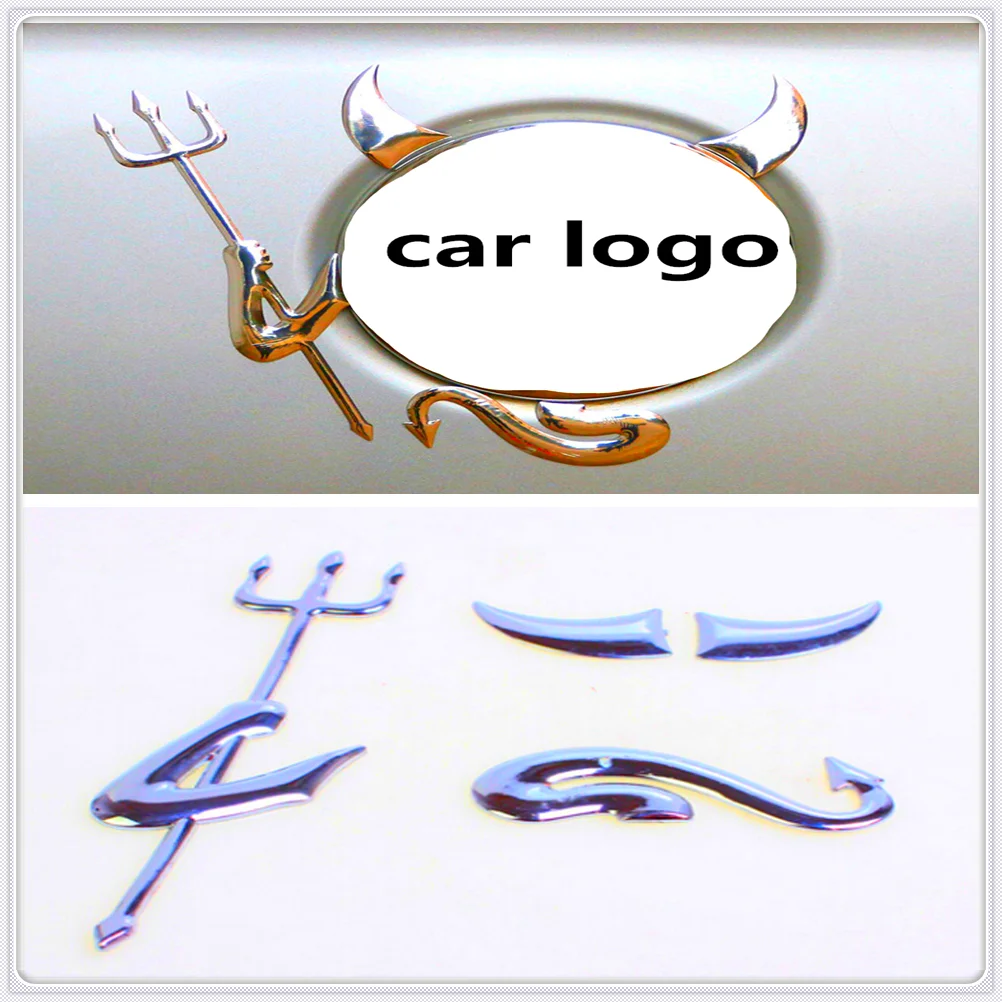 3D Маленький Дьявол автомобильный стикер демон автоэмблема наклейка для Mitsubishi ASX