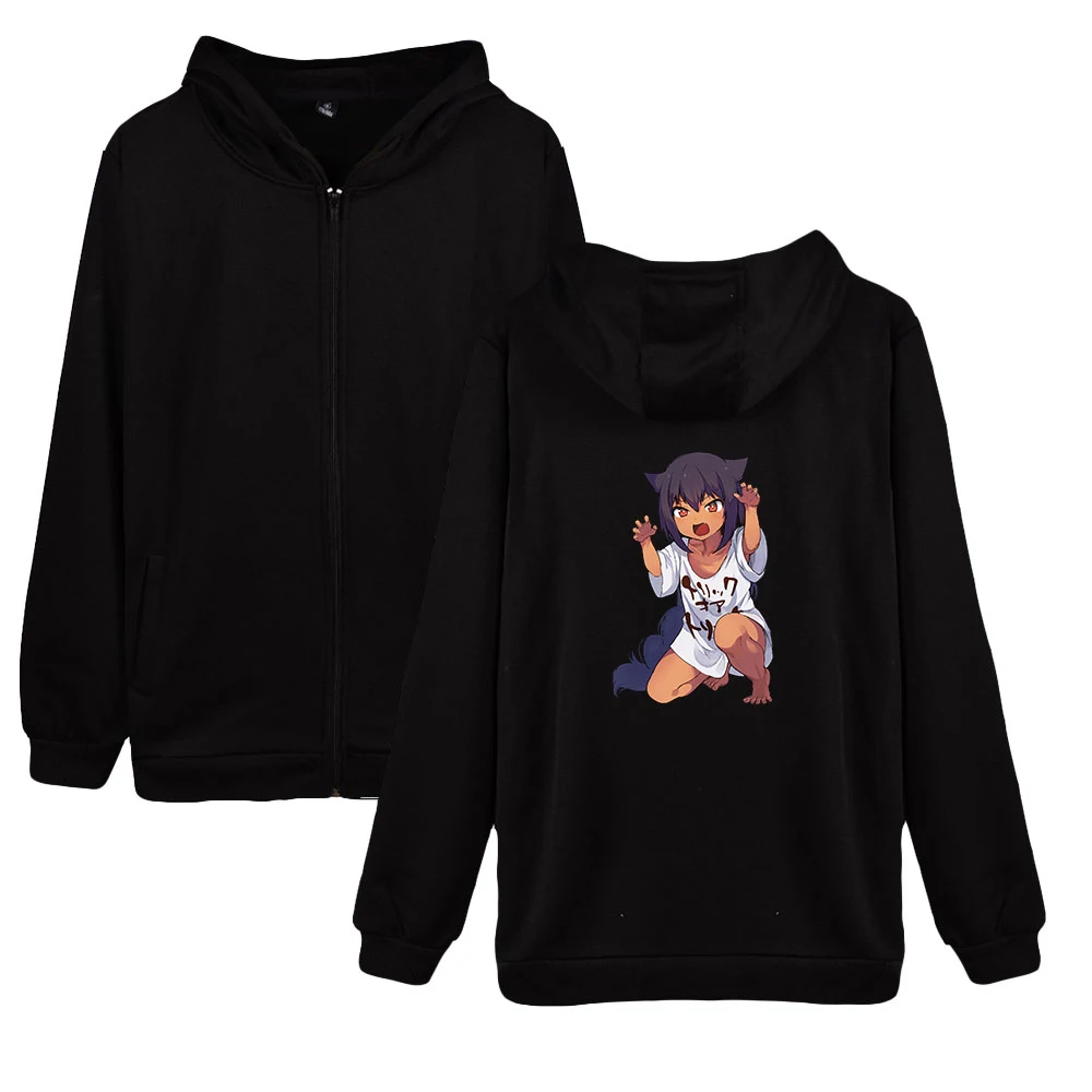 

2021 Anime Jahy-sama wa Kujikenai!Fashion Hoodies Zippers 2D Print Women Men