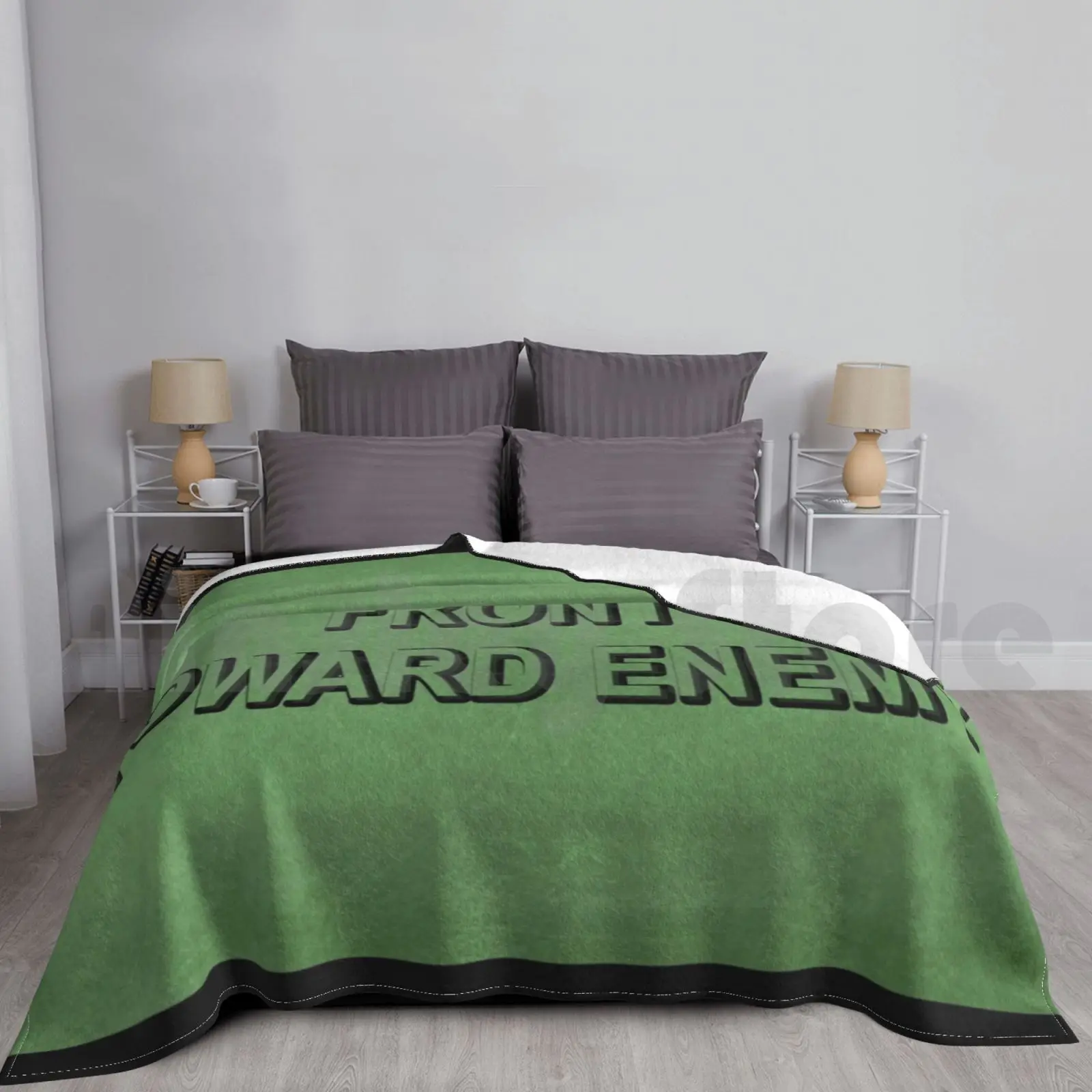 M18a1 Claymore фронт шахты к врагу модное одеяло на заказ