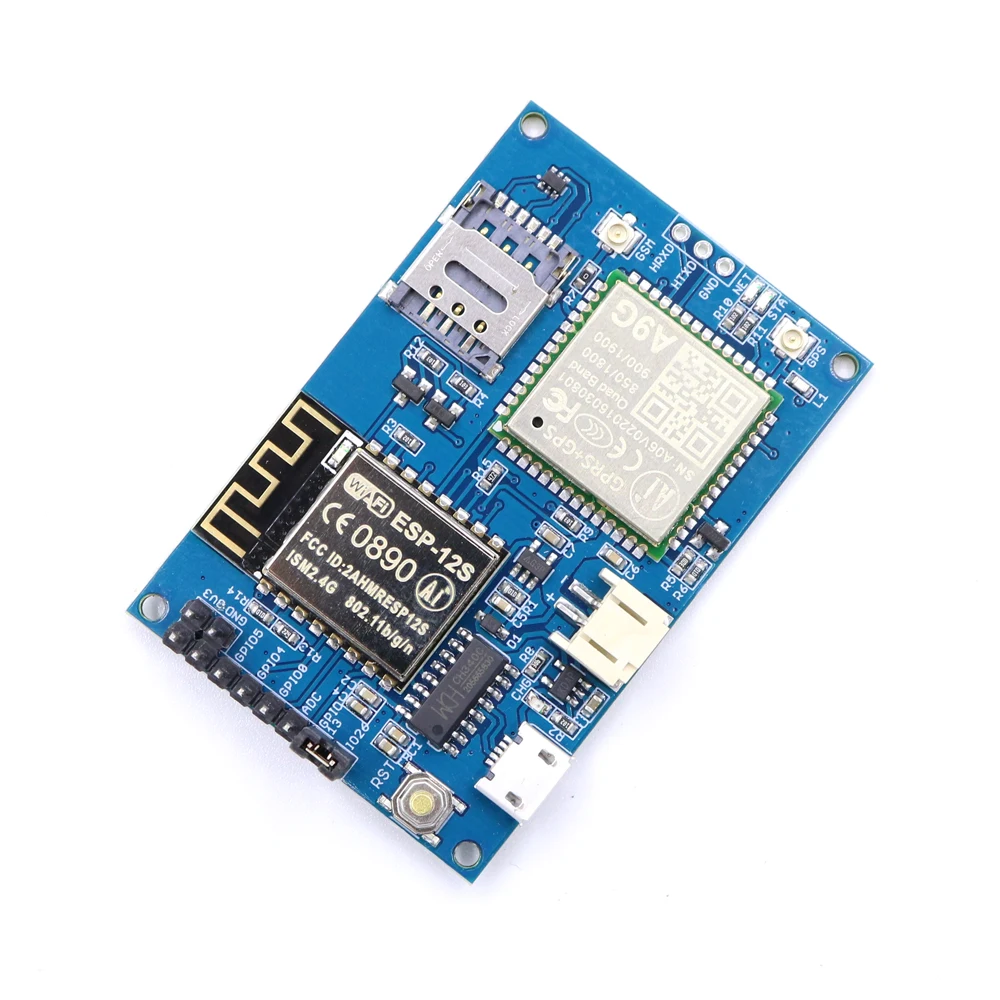 Elecrow ESP8266 ESP-12S A9G GSM GPRS+ gps IOT узел V1.0 модуль IOT макетная плата со всеми в одном WiFi сотовый gps отслеживание