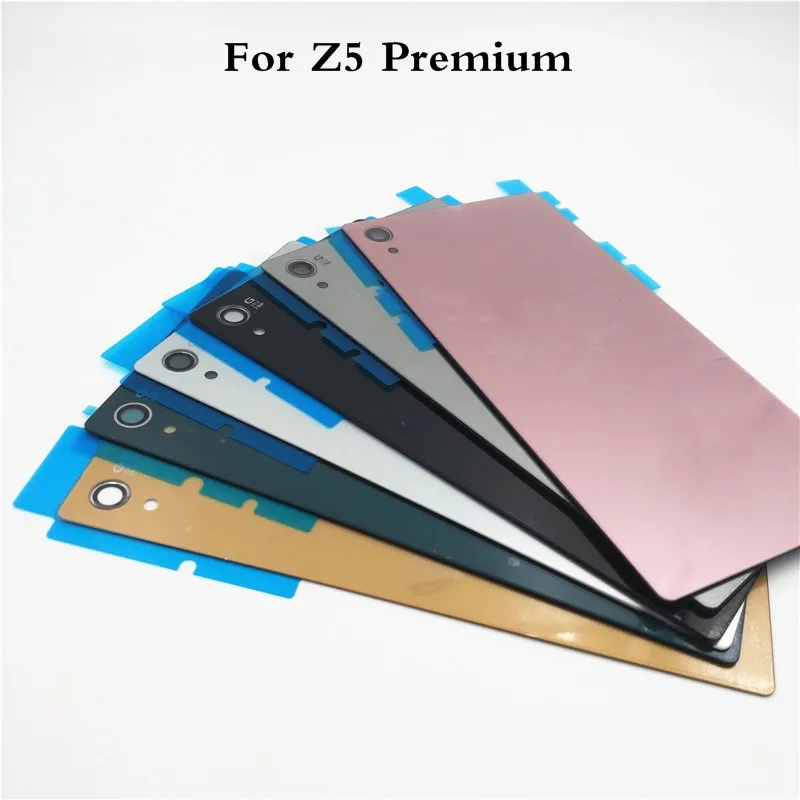 Задняя крышка батарейного отсека для Sony Xperia Z5 Premium Plus E6883 задний стеклянный чехол