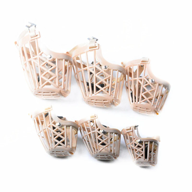 

Модные намордники для собак, пластиковый чехол для собак для защиты окружающей среды, аксессуары для щенков и средних фотомаски, собак