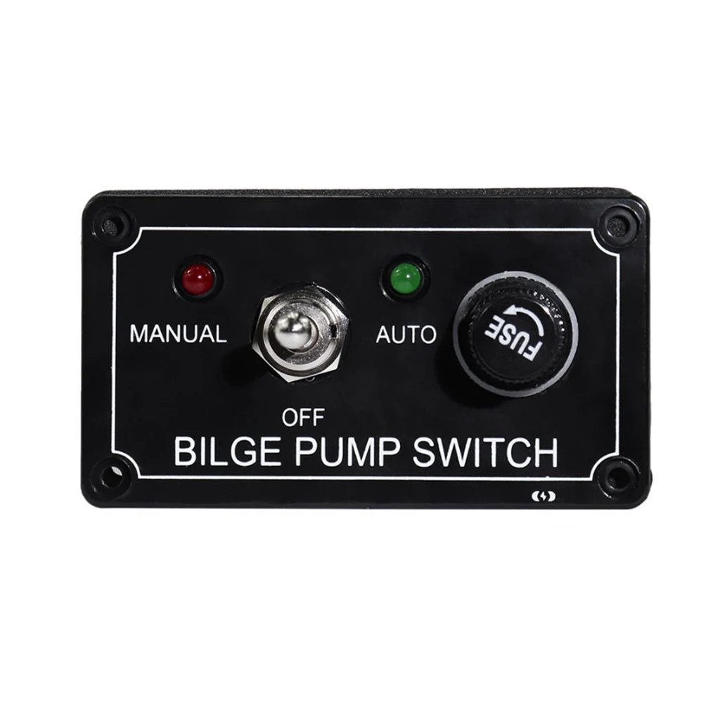 Панель управления переключателем трюмного насоса 12 В постоянного тока