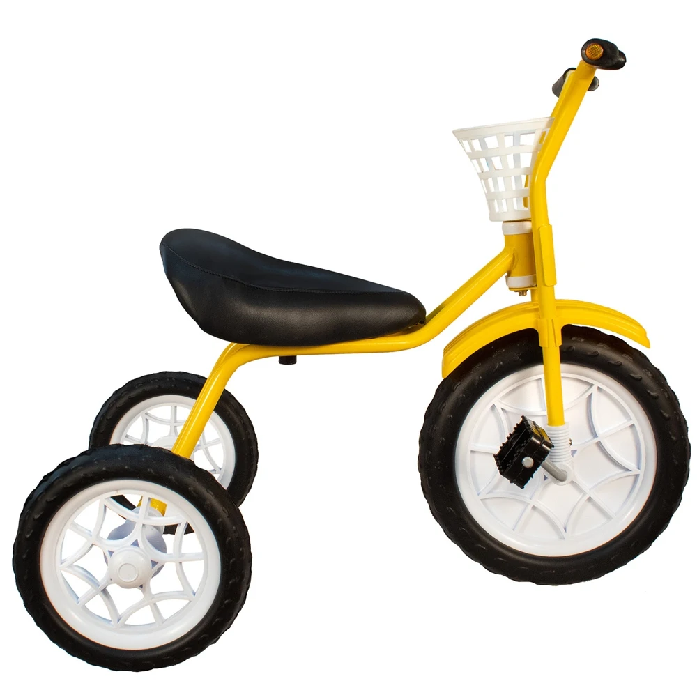 Велосипед 3-х колесный &quotЗубренок&quot желтый | Спорт и развлечения