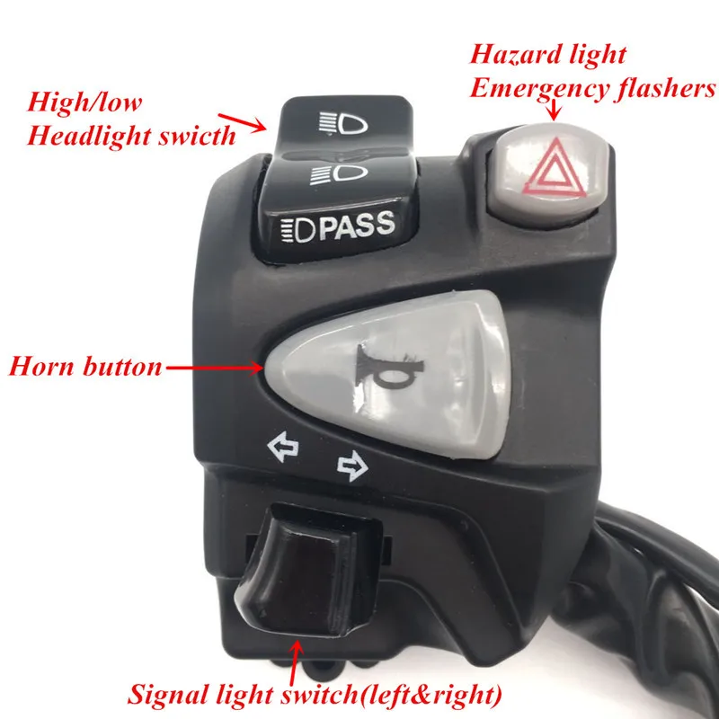 Модифицированная фара для мотоцикла pcx парковки световая опасность включения и