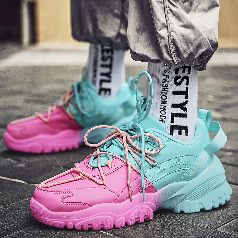 

New Couples Shoes Men Tennis Sneakers Men Breathable Outdoor Sport Shoes Fashion Comfortable Light Casual Zapatos De Hombre