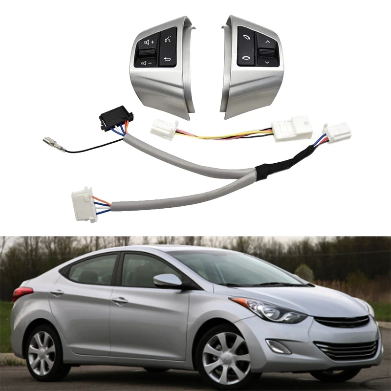 Многофункциональная кнопка переключения рулевого колеса для Hyundai Elantra 8 Bonds Bluetooth