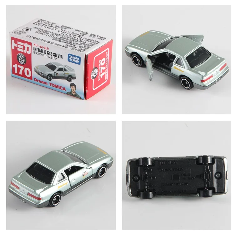TAKARA TOMY Dream Tomica INITIAL D Mazda FD3S RX-7 SP Nissan S13 SILVIA SKYLINE GT-R(R32) литая модель автомобиля игрушка автомобиль мальчики игрушки