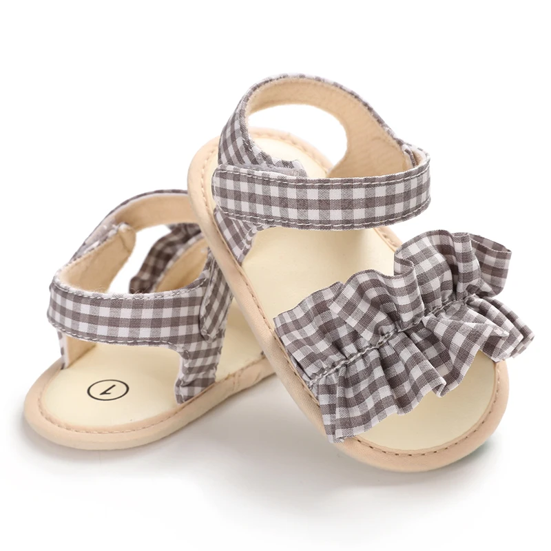 Младенческая Детская обувь для девочек ясельного возраста на плоской подошве