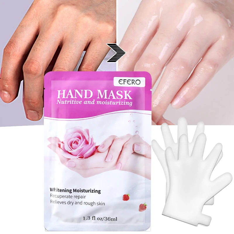 

6Packs Peel Foot Mask Moisturizing Remove Dead Skin Smooth Pedicure Socks+ 3Packs Exfoliating Whitening Hand Mask Spa Gloves
