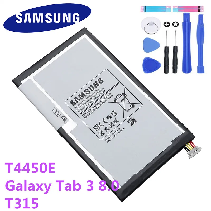 Аккумулятор для планшета SAMSUNG T4450E Сменный аккумулятор Samsung Galaxy Tab 3 8 0 T310 T311 T315 4450
