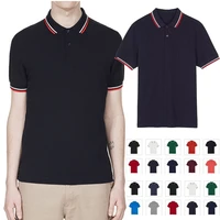 polo shirt polo 2021 british wheat ears new fp embroidery men short sleeve color style polo 100 cotton high quality cotton type