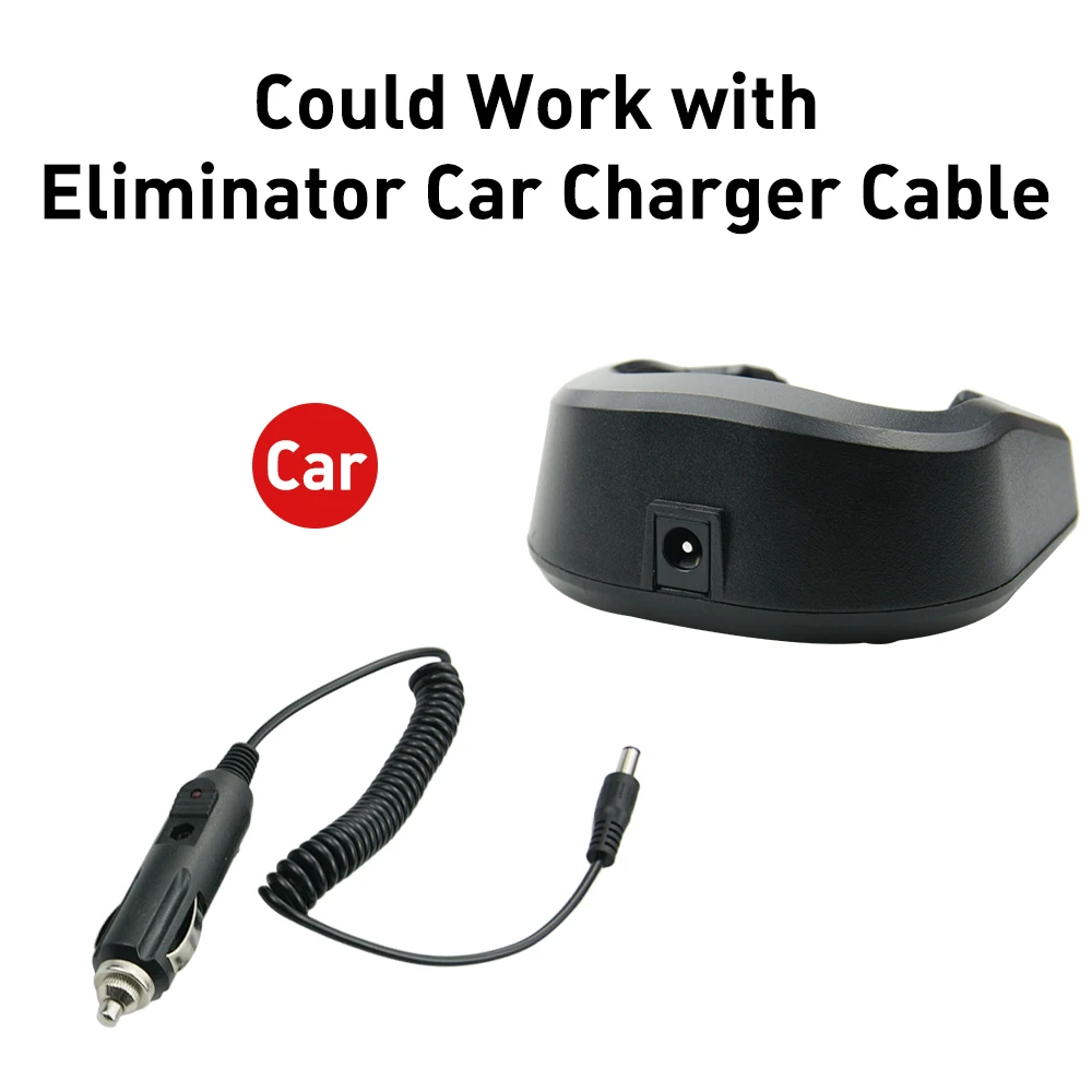 2X Baofeng Desktop Charger and Adapter for Baofeng UV-82 UV-82L UV-8D UV-82HP UV-82hx Walkie Talkie