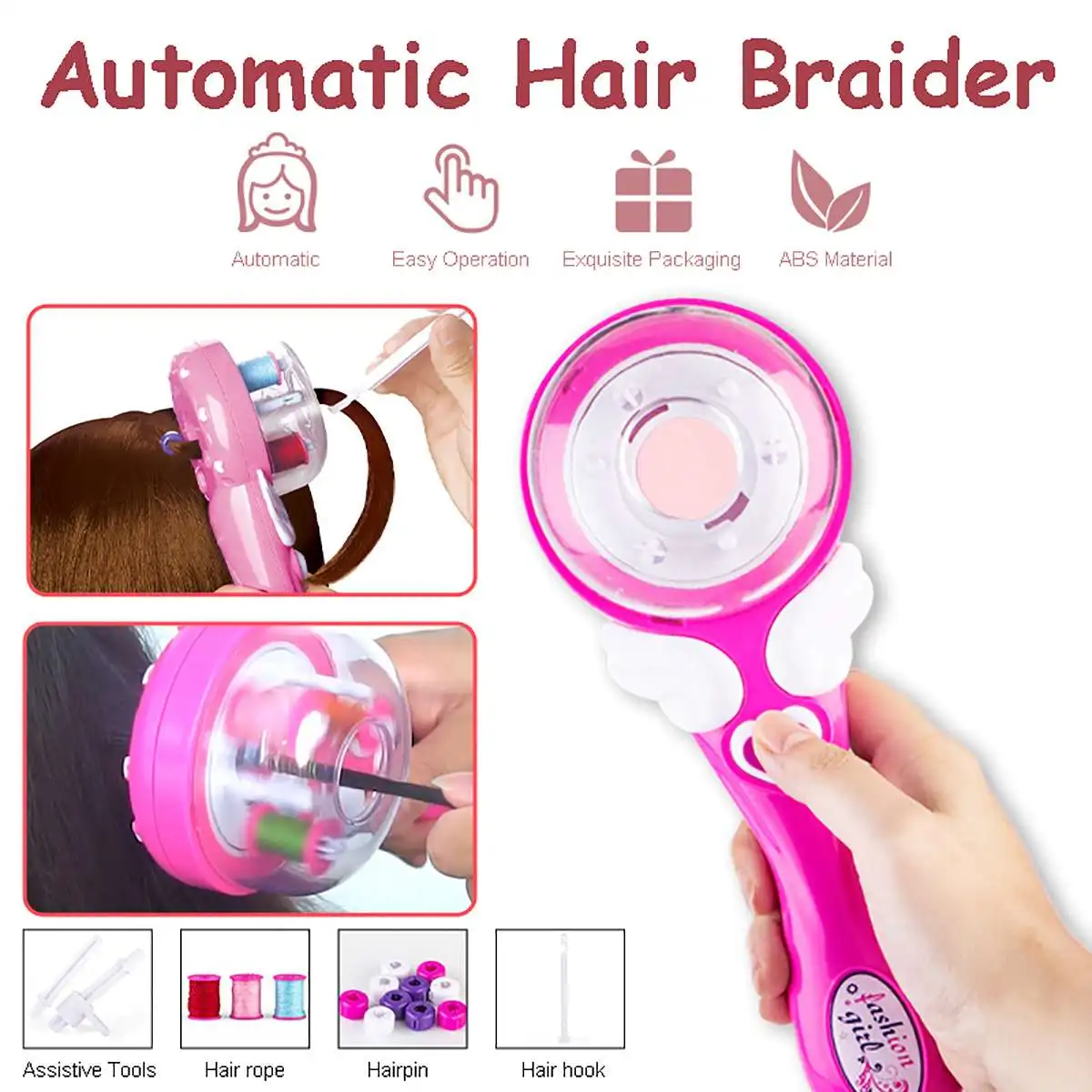 

Hair Styling Tools Automatic Braiding Machine Electric Braiding Equipment Kit