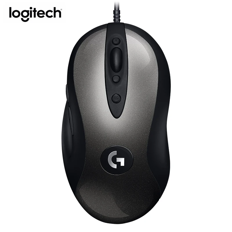 MX518 Новинка, Проводная игровая мышь logitech MX518, Оптическая Проводная игровая мышь 16000 dpi, улучшенная версия, удобная ручка для ноутбука - Цвет: MX518