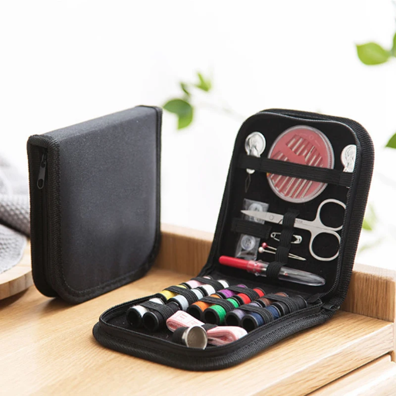 27 шт./компл. портативный дорожный набор для шитья в шкатулке шитье нитками