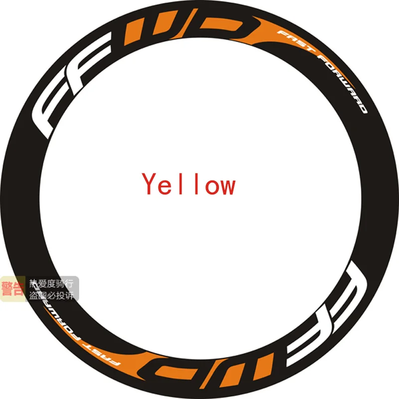 Защитная Наклейка FFWD f6 для колес велосипеда сменная наклейка на колеса глубина 48