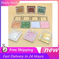 new 3d false eyelashes packaging empty lash case bling glitter eyelash box for 25mm eyelashes diy flash packing box