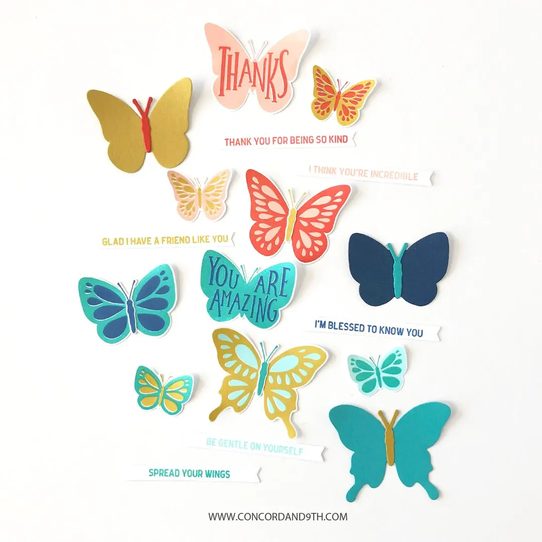 

Colorful and beautiful butterflies amazing insects Clear Stamp and Metal Cutting Dies Seal for DIY Die Scrapbooking photo