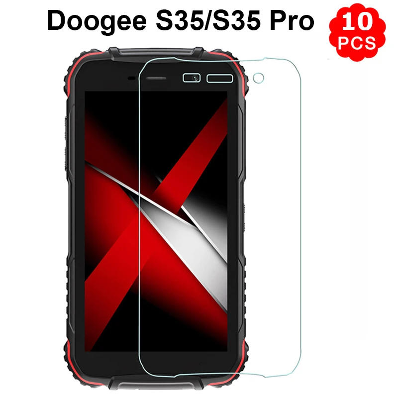 

10 шт. закаленное стекло Для Doogee S35 Защитная пленка для экрана 9H Защитное стекло для Doogee S35 S 35 Pro S35Pro стеклянная пленка