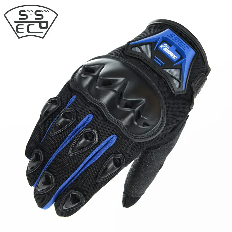 SSPEC гоночные перчатки летние дышащие мотоциклетные защитные с пальцами для