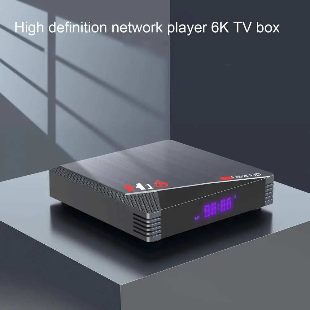 

H10 H616 TV Box 6K HD Infrared Remote Control 4+32GB/4+64GB US Plug Network Player TV Set Top Box for Android 10.0