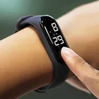 2020 модные светодиодные цифровые часы с сенсорным экраном, женские повседневные спортивные наручные часы-браслет, водонепроницаемые светодиодные светящиеся электронные часы