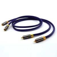 pair mc silver it 65g audio interconnects cable wire with wbt 0150 rca plugs rca to rca audio extension cord