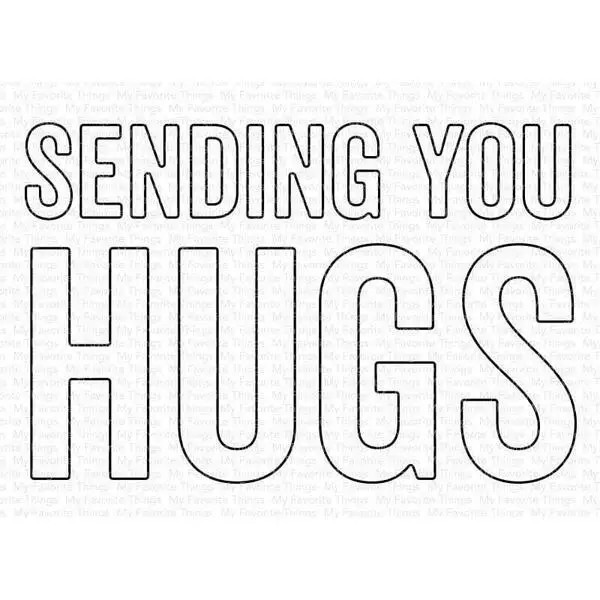 

Набор вырубных штампов "посылаю вам объятия карты трафарет для скрапбукинга с Die для DIY карта поделки ручной работы