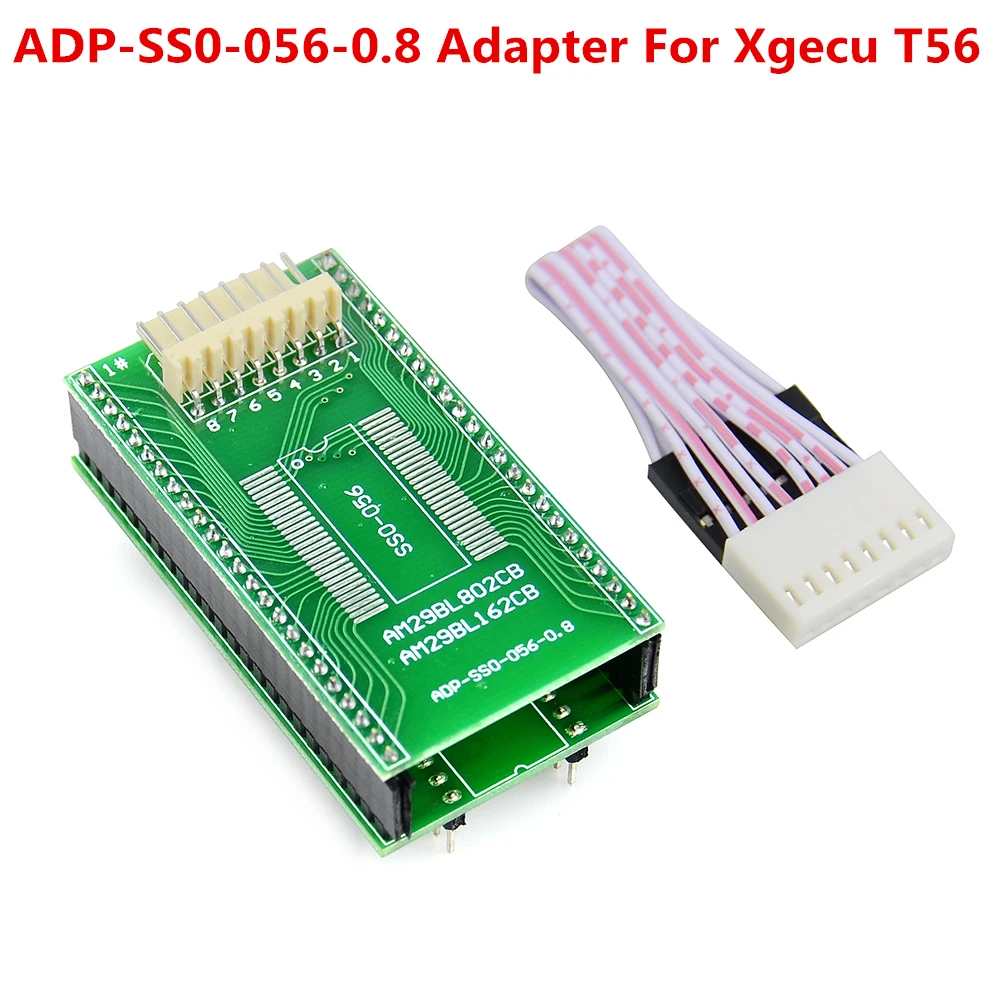 100% Оригинальный BGA63 BGA64 BGA48 BGA169 TSOP32 TSOP40 TSOP48 TSOP56 ADP-SS0-056-0.8 адаптеры для
