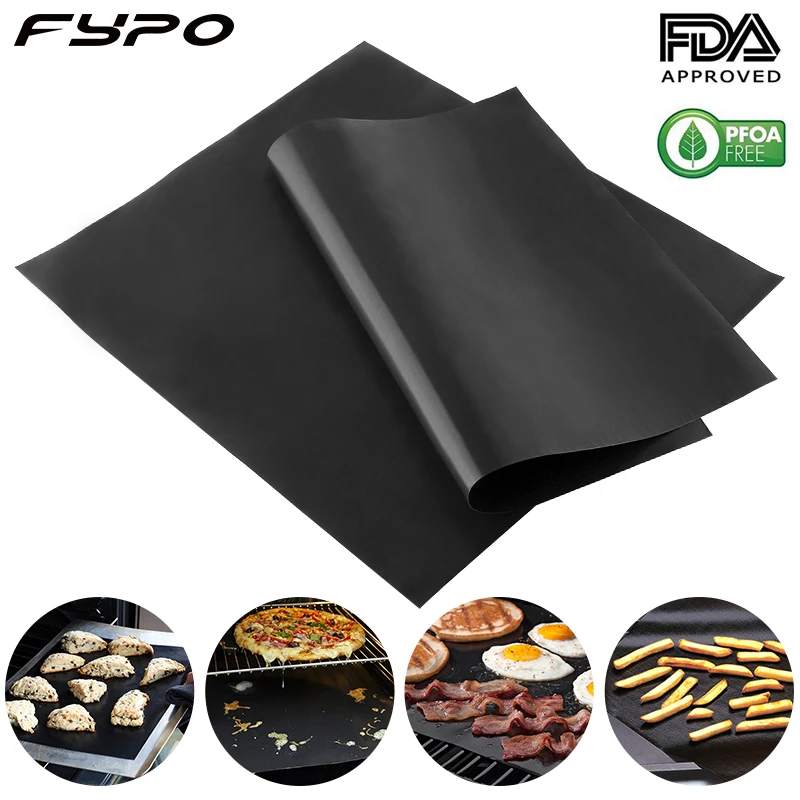 Антипригарный коврик для барбекю и гриля антипригарный печенья подкладки