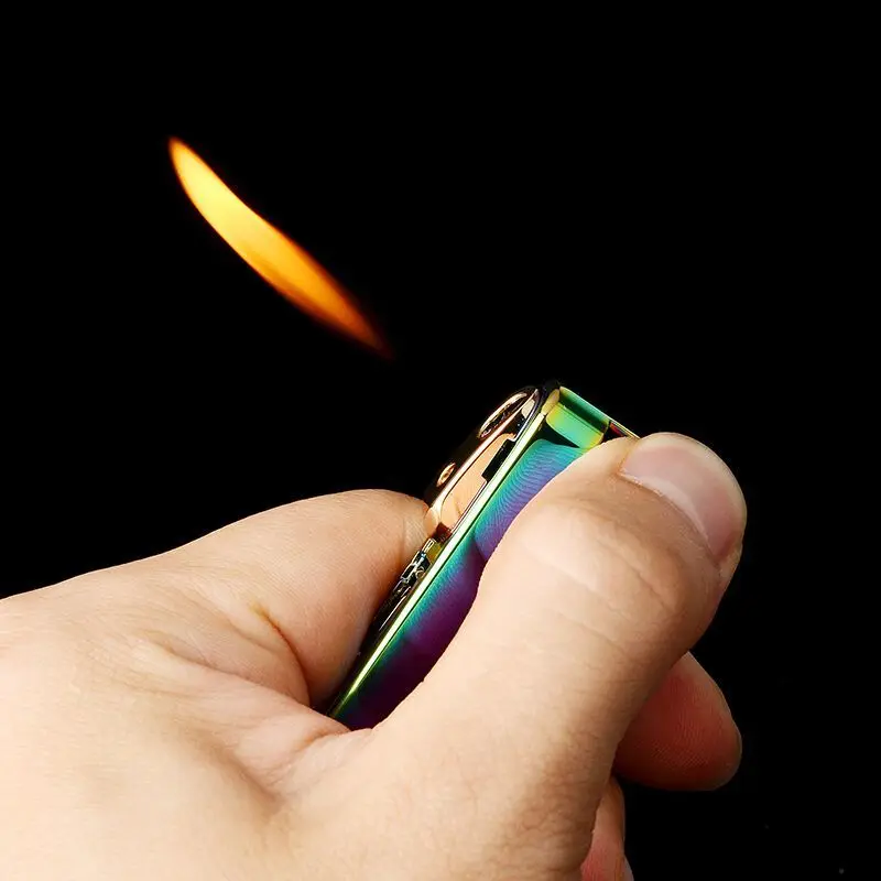 Честная креативная наклонная газовая зажигалка с многофункциональной