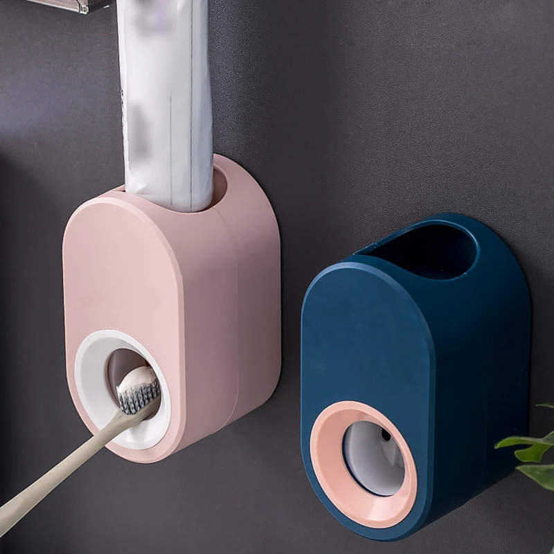 Автоматический диспенсер для зубной пасты настенный держатель подставка