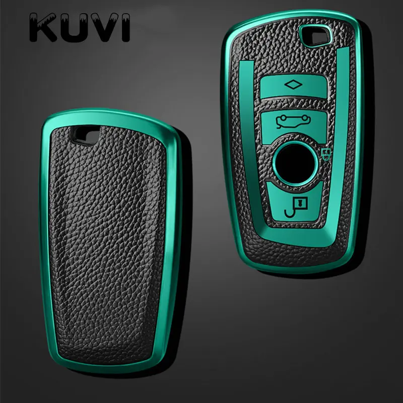 Кожаный + ТПУ чехол для автомобильного ключа Bmw F20 F30 G20 f31 F34 F10 G30 F11 X3 F25 X4 I3 M3 M4 1 3 5