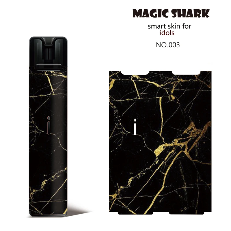 Magic Shark Joker Mario Wood Print PVC Case Sticker Cover Film for Vape Kit Idols 001-019 | Мобильные телефоны и