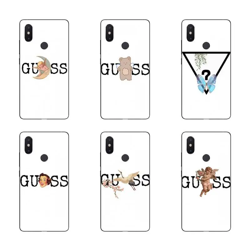 Вопросительного знака угадать чехол для телефона Redmi 9A 8A 7 6 6A Note 9 8 8T Pro Max K20 K30