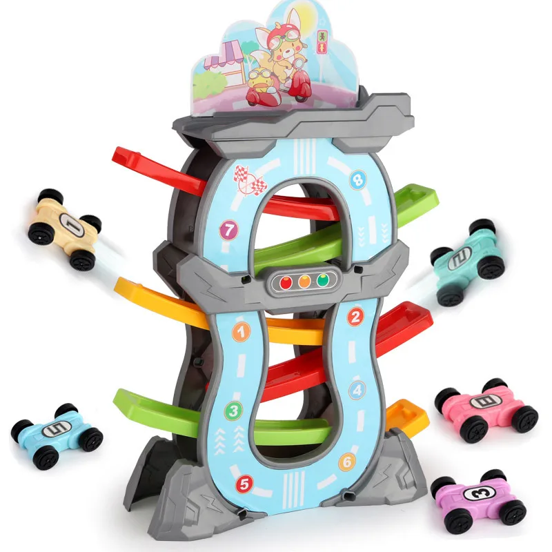 Детская головоломка веселый планер многослойный рельсовый автомобиль такси
